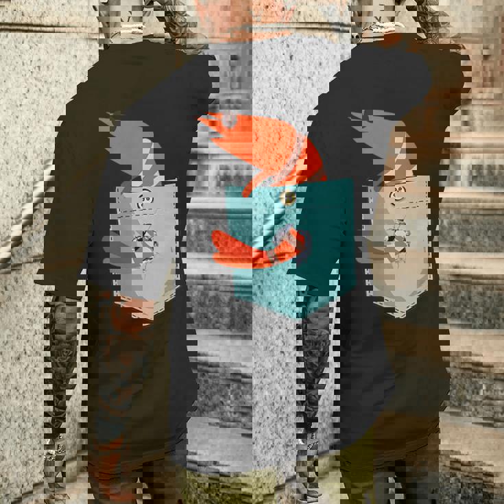 エビtシャツ、エビキッズ、エビガール、エビ好き。 メンズTシャツ バックプリント 彼への贈り物