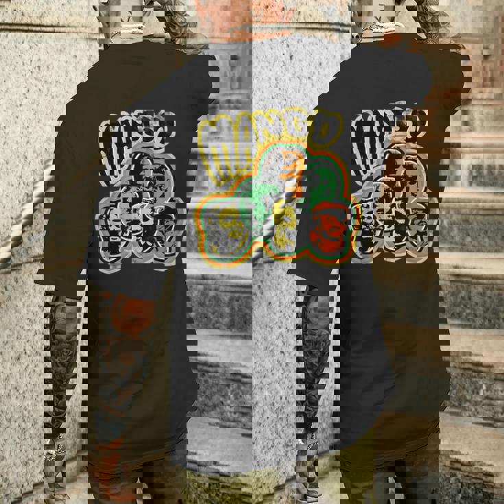 エルセイバーデマンゴーサルサデュラデベネズエラ メンズTシャツ バックプリント 彼への贈り物