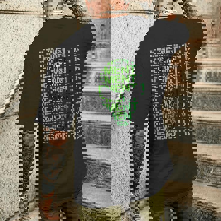 エレメント 115 ウンンペンティウム エリア 51 コンスピラシー セオリー エイリアン Ufo メンズTシャツ バックプリント 彼への贈り物