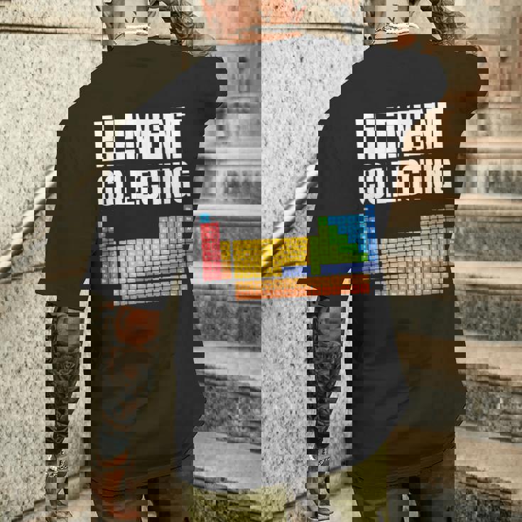 エレメント収集。 メンズTシャツ バックプリント 彼への贈り物