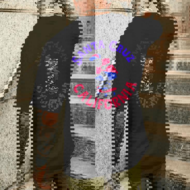 オールアメリカンスケーターサンタクルーズ メンズTシャツ バックプリント 彼への贈り物