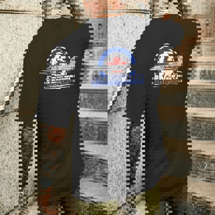 カナディアンf-104 メンズTシャツ バックプリント 彼への贈り物