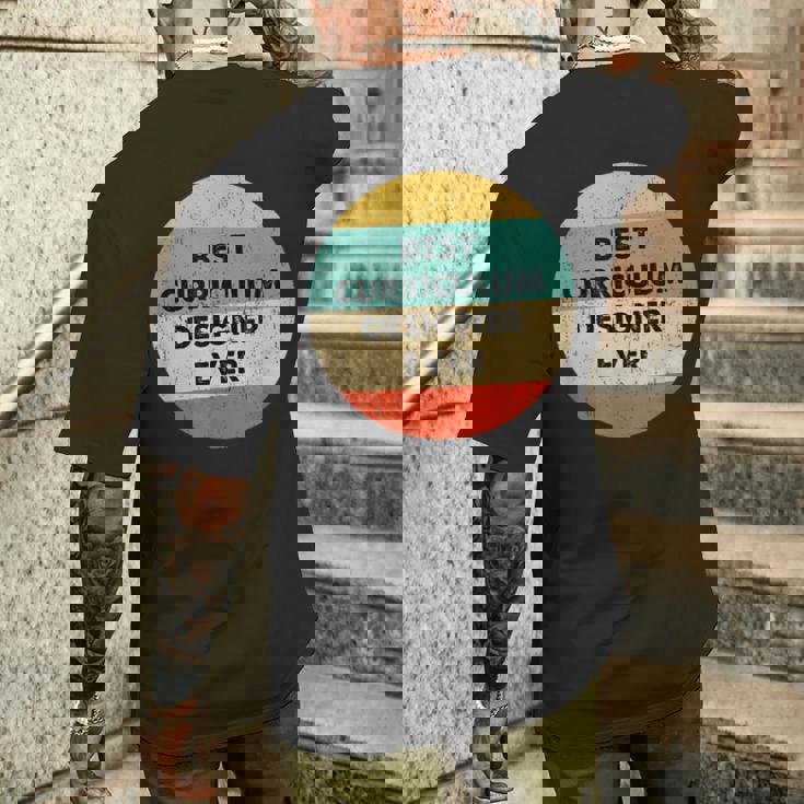 カリキュラムデザイナーシャツ メンズTシャツ バックプリント 彼への贈り物