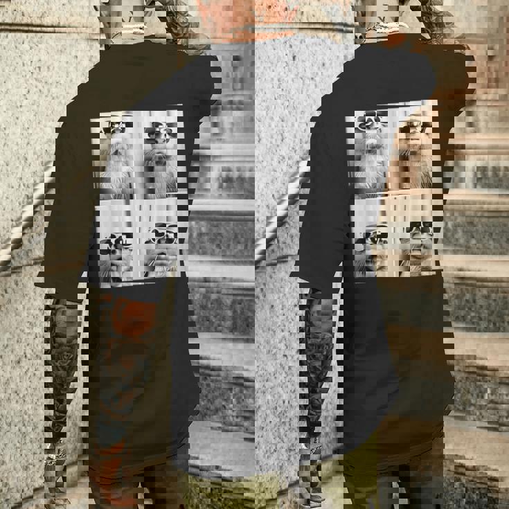 カワウソ サングラス メンズTシャツ バックプリント 彼への贈り物