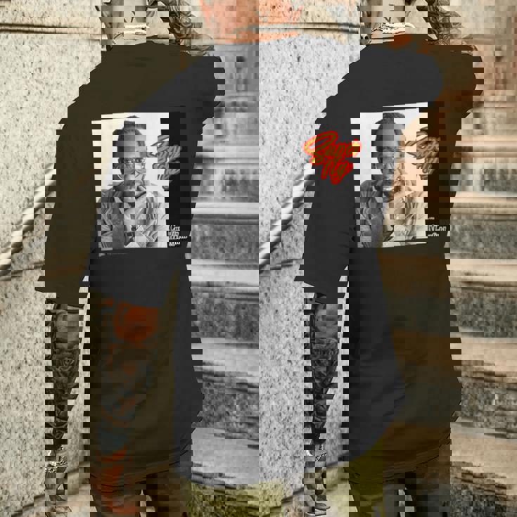 カーティスメイフィールド_001 メンズTシャツ バックプリント 彼への贈り物