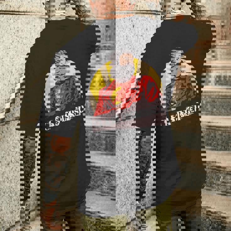 カール・マルクス クラスは共産主義マルクス主義 メンズTシャツ バックプリント 彼への贈り物