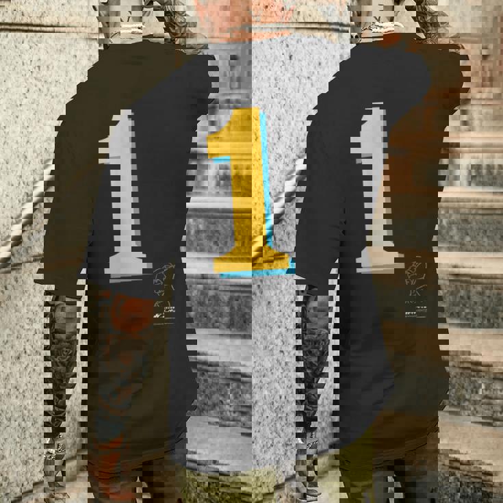 ガッチャマン ユニフォームデザインb-1 メンズTシャツ バックプリント 彼への贈り物