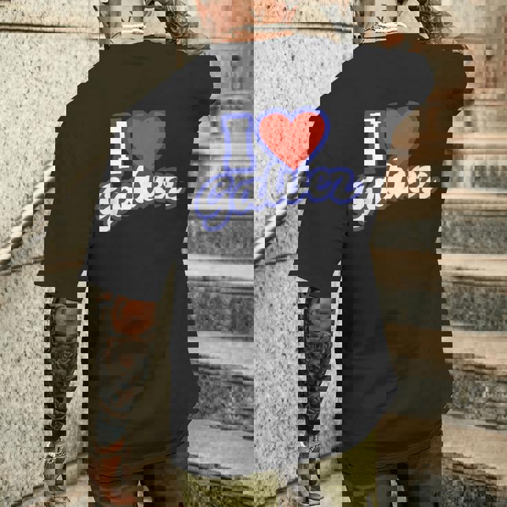 ガルベスが大好き メンズTシャツ バックプリント 彼への贈り物