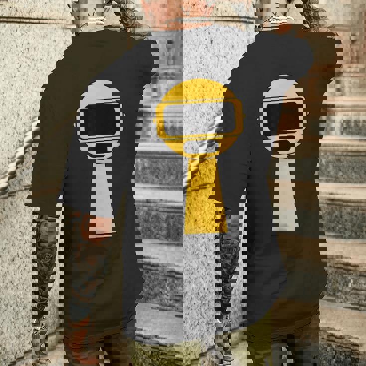 ガーノルド メンズTシャツ バックプリント 彼への贈り物