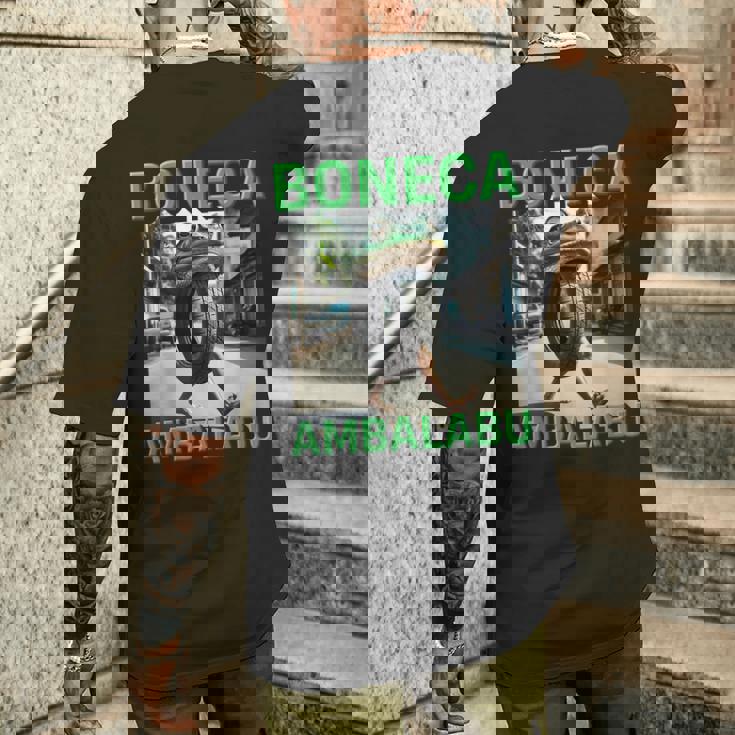 キッズ トレンド ミーム ブレイン イタリアン ボネカ アンバラブ フロッグ メンズTシャツ バックプリント 彼への贈り物