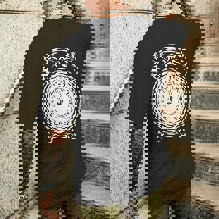 キッズ目覚まし時計 メンズTシャツ バックプリント 彼への贈り物