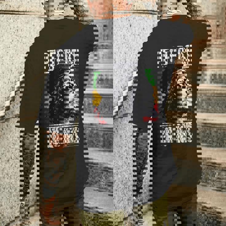 キム・ゴットレイブ・ウォーカーによるピーター・トッシュの平等な権利写真 メンズTシャツ バックプリント 彼への贈り物