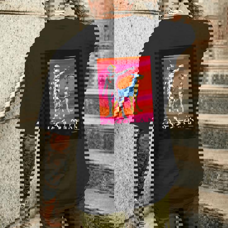 キャシャーン L メンズTシャツ バックプリント 彼への贈り物