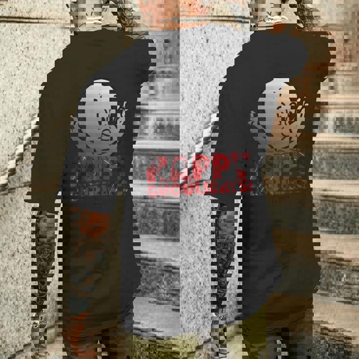 キャスパー・ザ・フレンドリー・ゴースト ヴィンテージ Happy Ghoulidays メンズTシャツ バックプリント 彼への贈り物