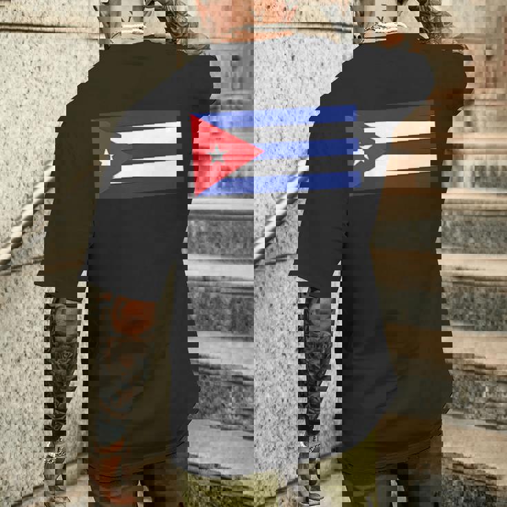 キューバ国旗 メンズTシャツ バックプリント 彼への贈り物