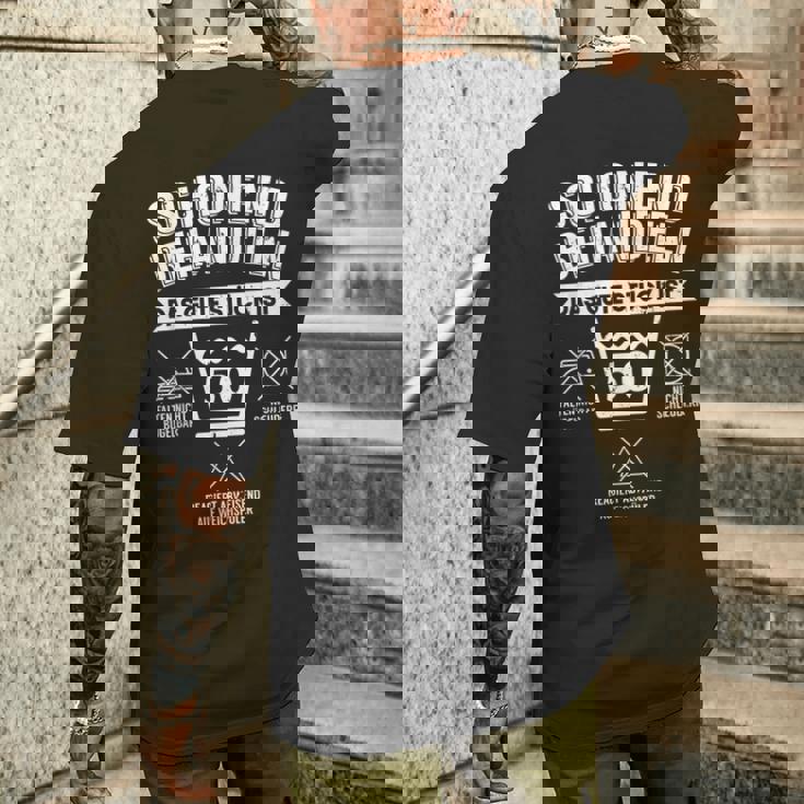 ギフト 50歳 誕生日 50男 50代 優しい トリートメント 50 メンズTシャツ バックプリント 彼への贈り物