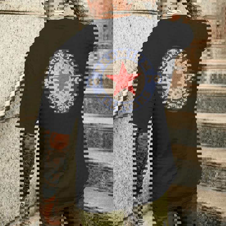 ギフト Allstars ヴィンテージ 1970 50年 メンズTシャツ バックプリント 彼への贈り物