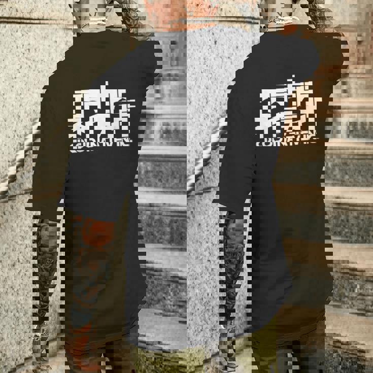 クラウドネイティブ公式 スタンダード ロゴ ホワイト メンズTシャツ バックプリント 彼への贈り物