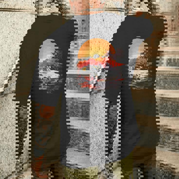 クラシック 240Z スポーツカー メンズTシャツ バックプリント 彼への贈り物