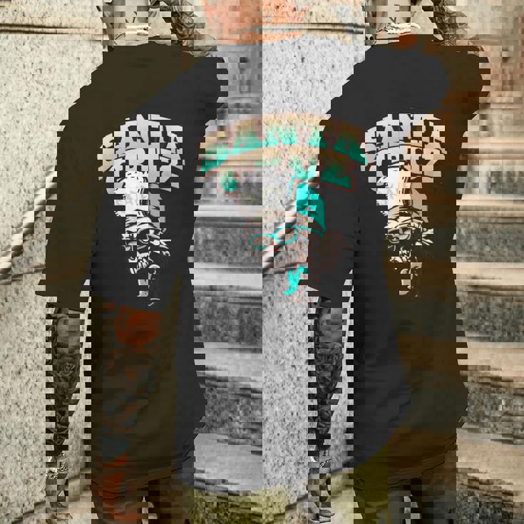 クラシック カリフォルニア スケーター サンタクルーズ メンズTシャツ バックプリント 彼への贈り物