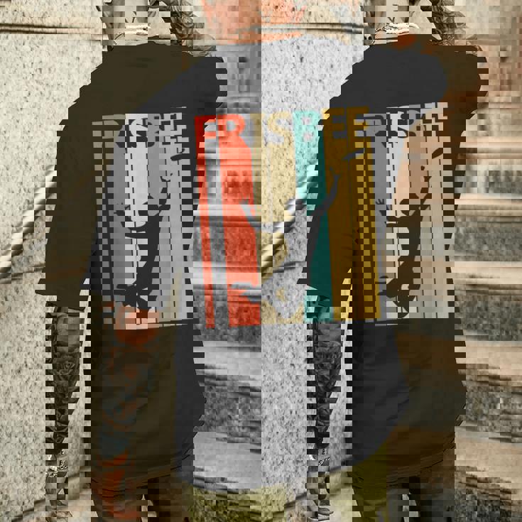 クラシック フリスビー スポーツ ヴィンテージ メンズTシャツ バックプリント 彼への贈り物