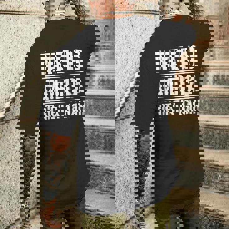 クラシック・メイキング・アメリカを再び偉大に メンズTシャツ バックプリント 彼への贈り物