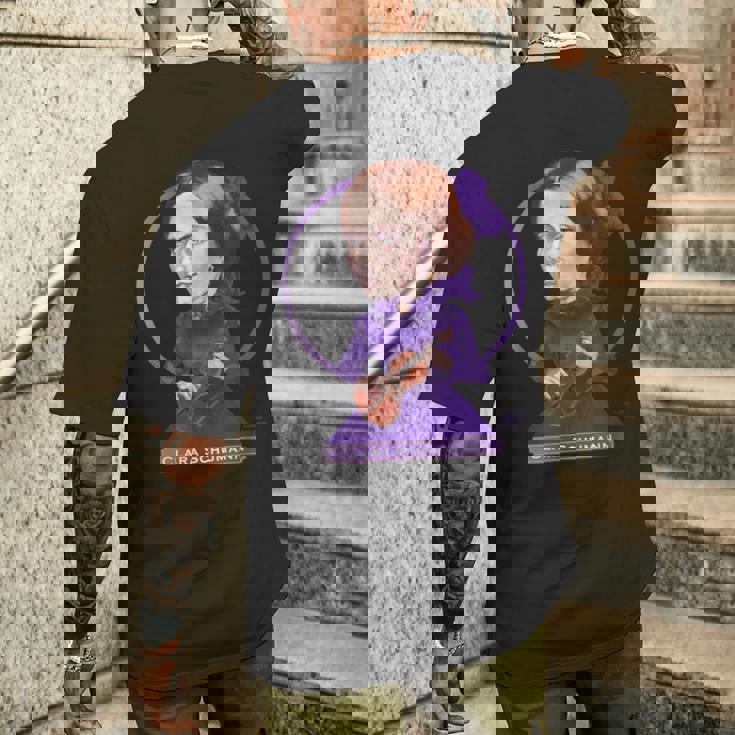 クララ・シューマン メンズTシャツ バックプリント 彼への贈り物