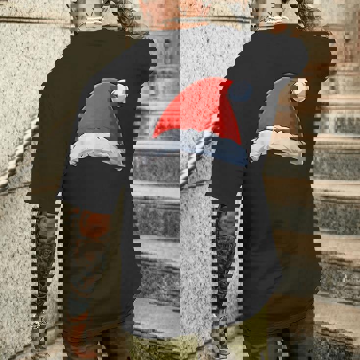 クリスマス サンタハット ママ サンタハット 大人用 サンタ帽子 クリスマス メンズTシャツ バックプリント 彼への贈り物