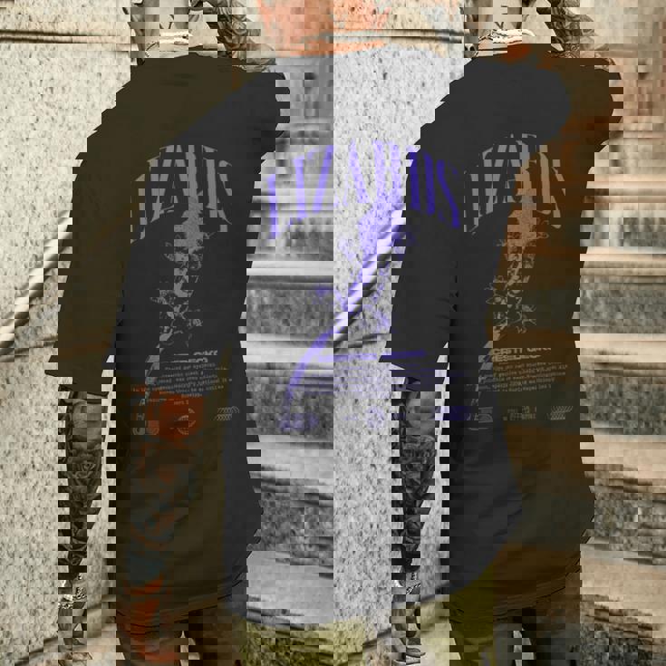 クレステッドゲッコー ストリートウェア トカゲ キーパー メンズTシャツ バックプリント 彼への贈り物