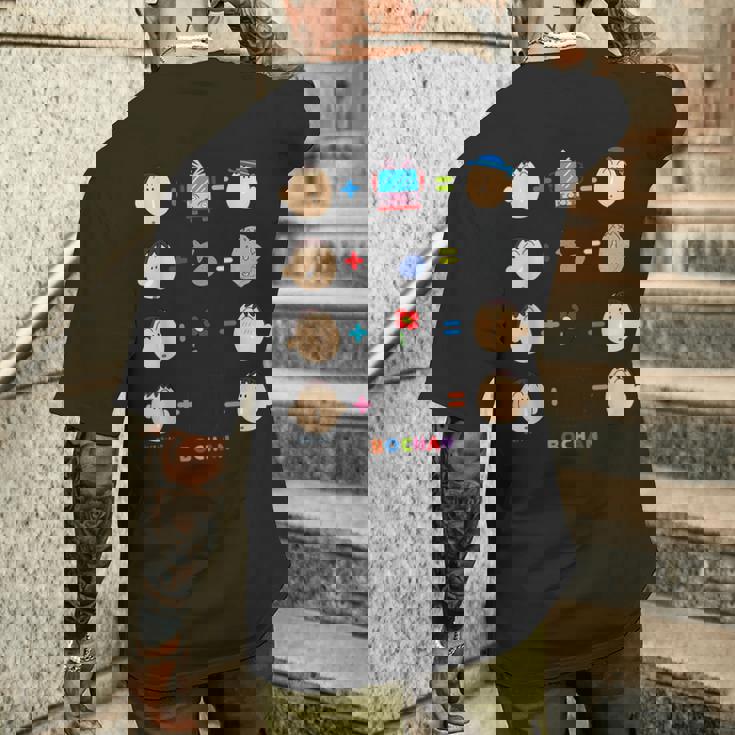 クレヨンしんちゃん 〇＋〇＝？ ボーちゃんver メンズTシャツ バックプリント 彼への贈り物