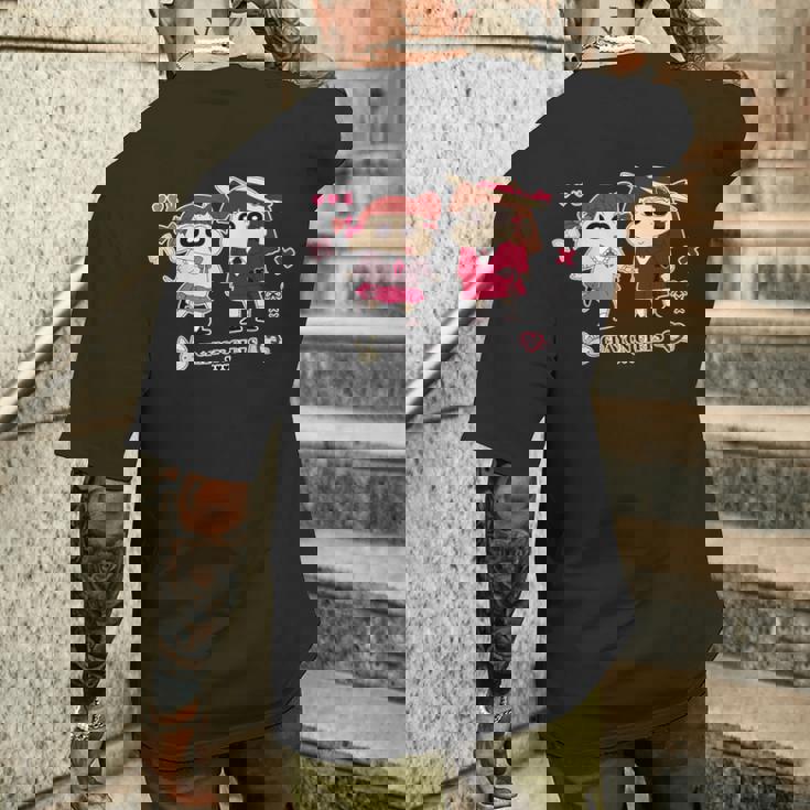 クレヨンしんちゃん クレヨンガールズ メンズTシャツ バックプリント 彼への贈り物