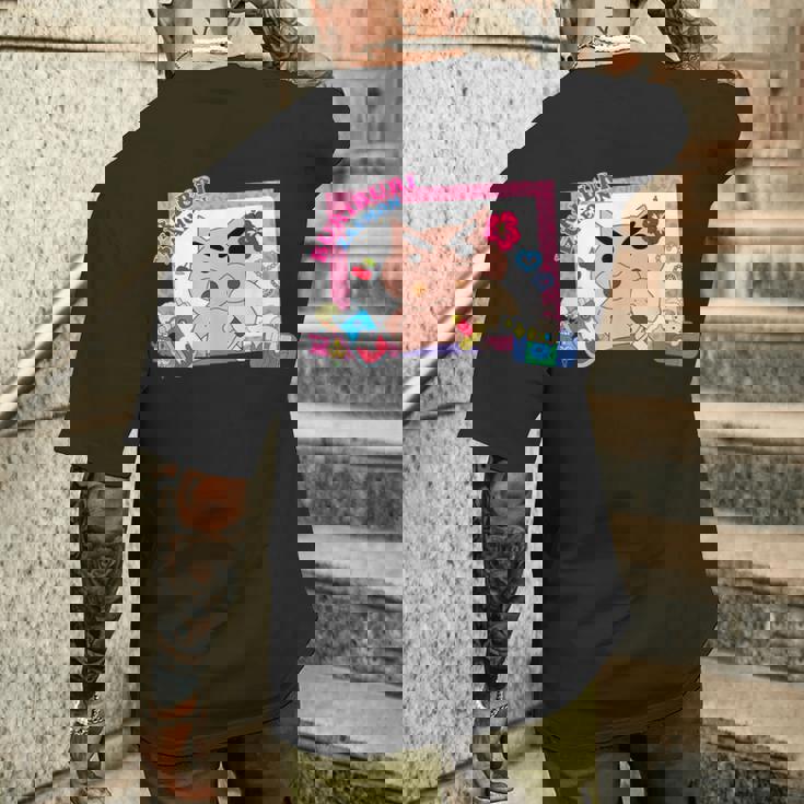 クレヨンしんちゃん 平成ごっこ ぶりぶりざえもん メンズTシャツ バックプリント 彼への贈り物