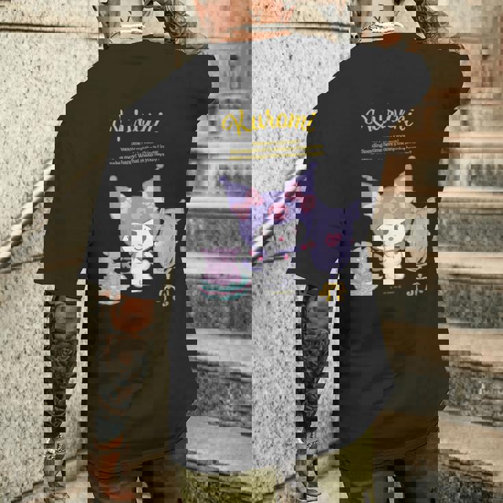 クロミ ハピネスマイルーム メンズTシャツ バックプリント 彼への贈り物