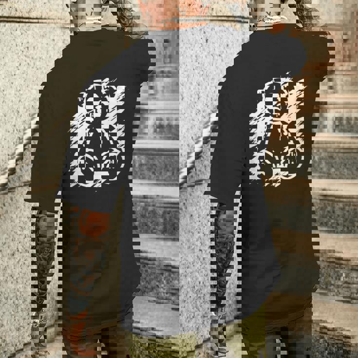 クールなテディが抱きしめたくなるおもちゃのテディベアtシャツギフト メンズTシャツ バックプリント 彼への贈り物