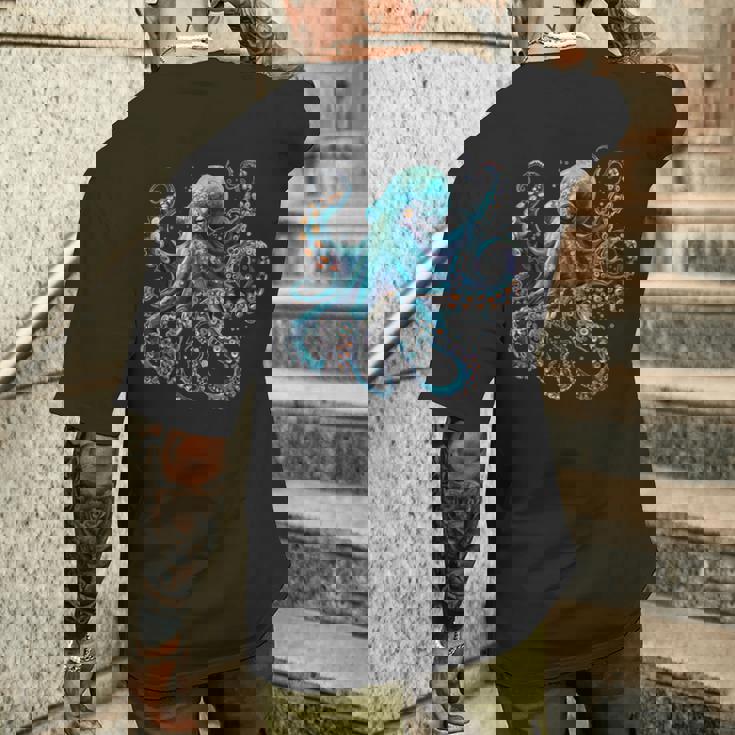 クールブルータコ メンズTシャツ バックプリント 彼への贈り物