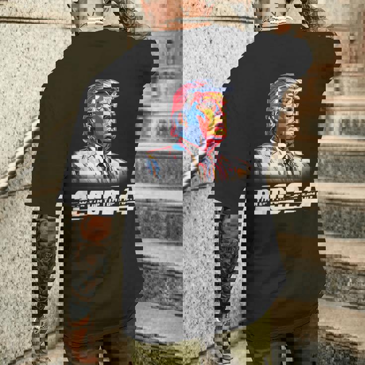 クール大統領ドナルド・トランプ 2024 メンズTシャツ バックプリント 彼への贈り物