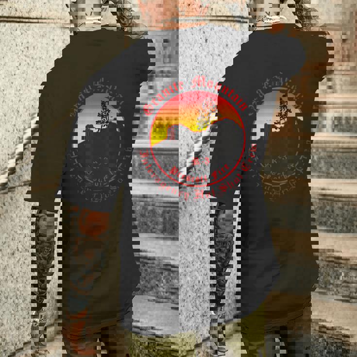 グラナイトマウンテンホットショット メンズTシャツ バックプリント 彼への贈り物