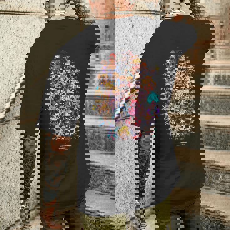 グランブルーファンタジーヴァーサス -ライジング- ちびキャラクター メンズTシャツ バックプリント 彼への贈り物