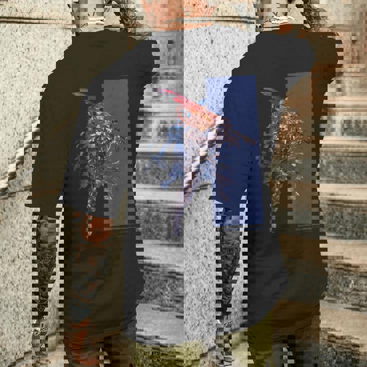 グランブルーファンタジーヴァーサス -ライジング- ジークフリート メンズTシャツ バックプリント 彼への贈り物