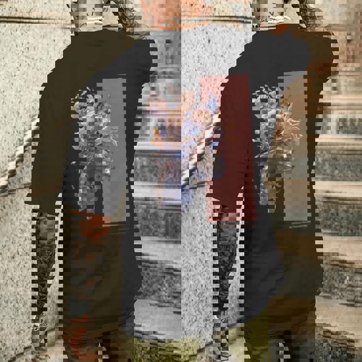 グランブルーファンタジーヴァーサス -ライジング- ソリッズ メンズTシャツ バックプリント 彼への贈り物