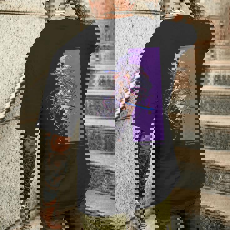 グランブルーファンタジーヴァーサス -ライジング- ユエル メンズTシャツ バックプリント 彼への贈り物