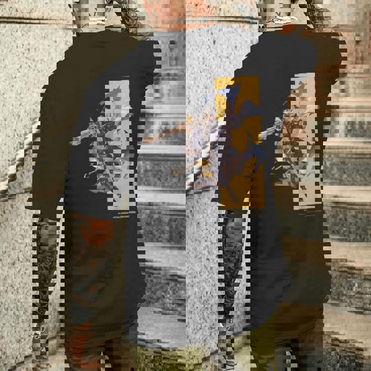 グランブルーファンタジーヴァーサス -ライジング- ユーステス メンズTシャツ バックプリント 彼への贈り物