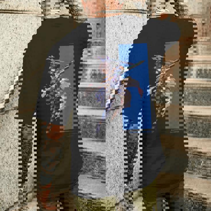 グランブルーファンタジーヴァーサス -ライジング- ランスロット メンズTシャツ バックプリント 彼への贈り物