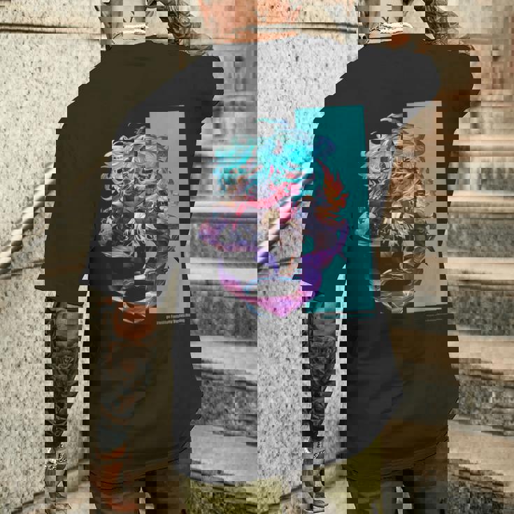 グランブルーファンタジーヴァーサス -ライジング- ヴェルサシア メンズTシャツ バックプリント 彼への贈り物