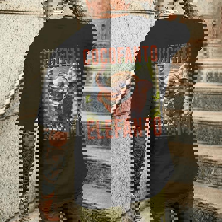 ココファント エレファント イタリアン ブレイン モンスター Ai キッズ メンズTシャツ バックプリント 彼への贈り物