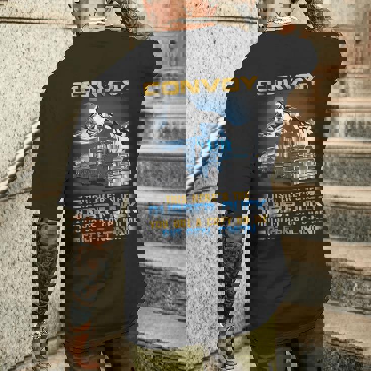 コンボイこれがラバーダックユー メンズTシャツ バックプリント 彼への贈り物