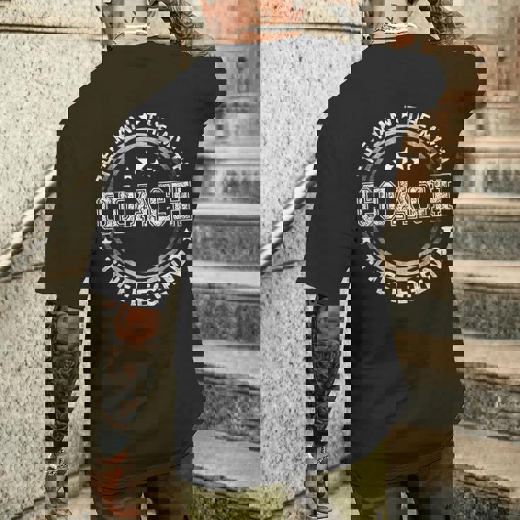 コーチ ザ・マン ザ・ミス ザ・レジェンド メンズ コーチギフト メンズTシャツ バックプリント 彼への贈り物