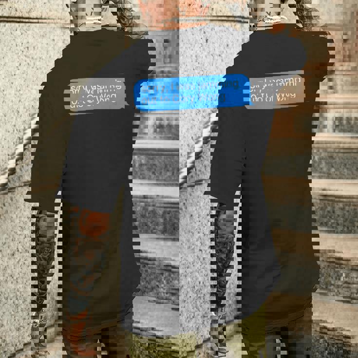 コーリー・ウォン・マーチ メンズTシャツ バックプリント 彼への贈り物