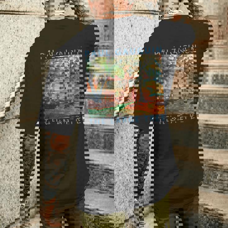 ゴーギャン 面白いtシャツ 名作 アート 印象派 絵画 メンズ レディース 面白い 服 美術 油彩画 メンズTシャツ バックプリント 彼への贈り物