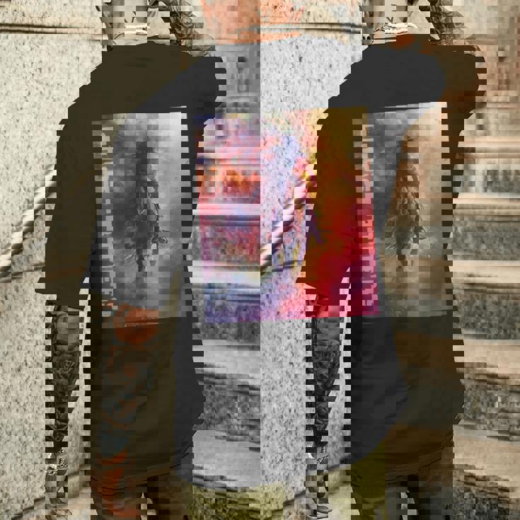 ゴーストライダー メンズTシャツ バックプリント 彼への贈り物